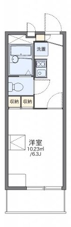 レオパレスヴァーグ浪芳庵の物件間取画像